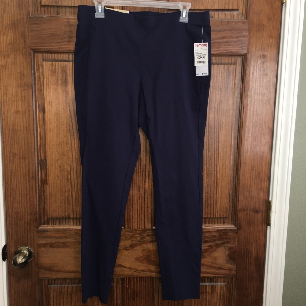 Michael Kors navy leggings dress pants
